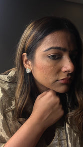 Triangle Chic Office Studs